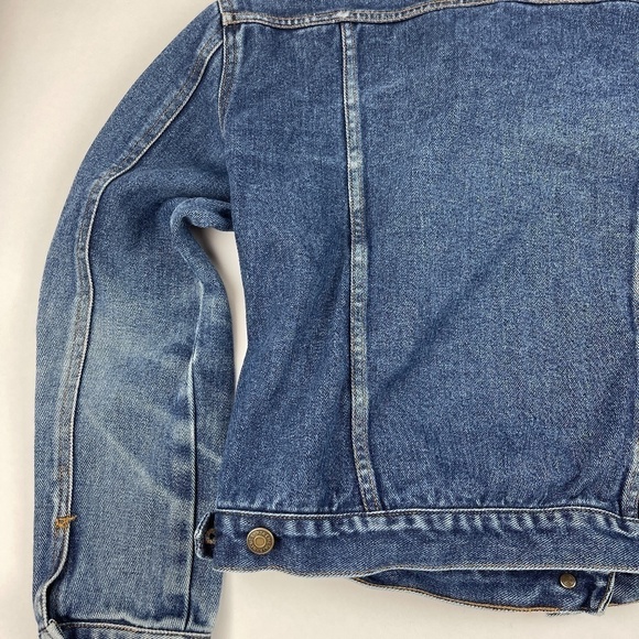 XtremeAir Blues Jean Jacket Womens Large Blue Buttons - Picture 9 of 10